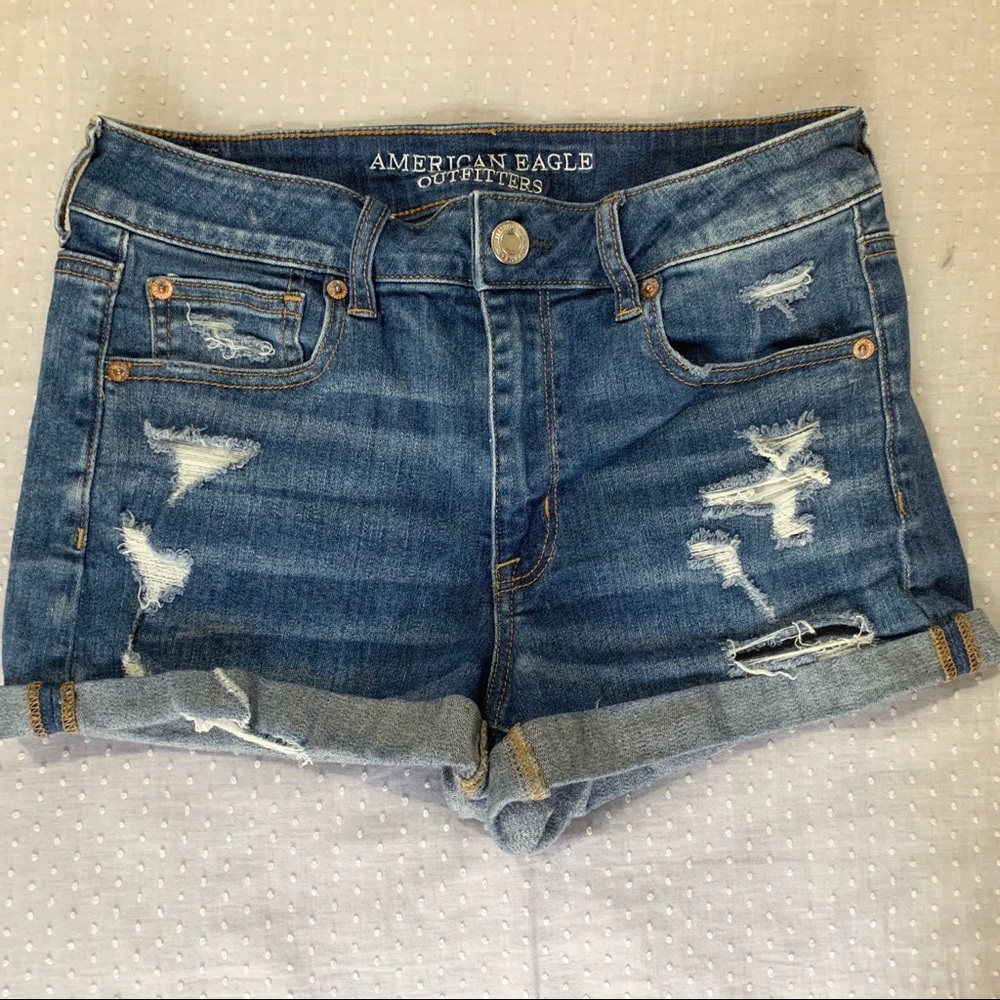 American Eagle Hi-Rise Shortie